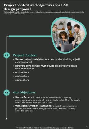 LAN Design Proposal Example Document Report Doc Pdf Ppt Slide05