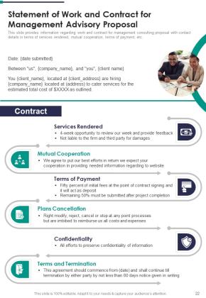Management Advisory Proposal Example Document Report Doc Pdf Ppt Slide22