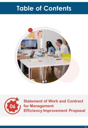 Management Efficiency Improvement Proposal Example Document Report Doc Pdf Ppt Slide22