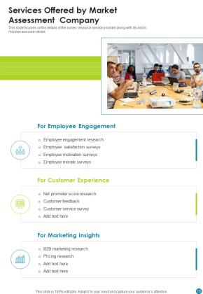 Market Assessment Proposal Example Document Report Doc Pdf Ppt Slide15