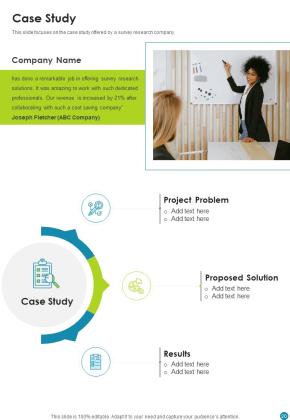 Market Assessment Proposal Example Document Report Doc Pdf Ppt Slide20