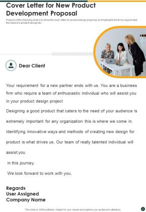 New Product Development Proposal Example Document Report Doc Pdf Ppt Slide02