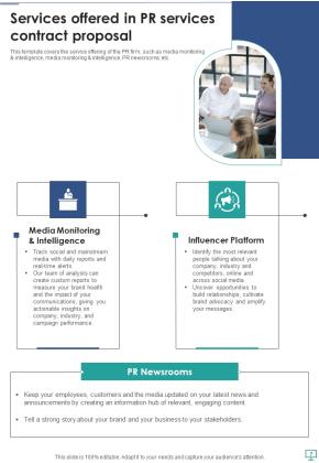 PR Services Contract Proposal Example Document Report Doc Pdf Ppt Slide07