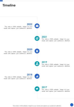 Product Inauguration Occasion Proposal Timeline One Pager Sample Example Document Slide01