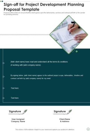 Project Development Planning Proposal Template Example Document Report Doc Pdf Ppt Slide20