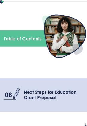 Proposal For Academic Grant Example Document Report Doc Pdf Ppt Slide19