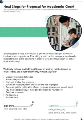 Proposal For Academic Grant Example Document Report Doc Pdf Ppt Slide20