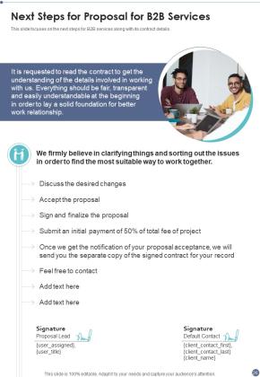 Proposal For B2B Services Example Document Report Doc Pdf Ppt Slide26