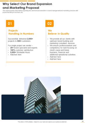 Proposal For Brand Expansion And Marketing Example Document Report Doc Pdf Ppt Slide15