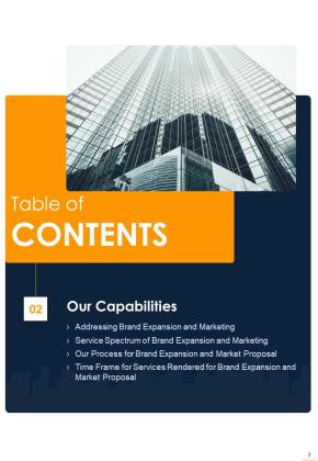 Proposal For Brand Expansion And Marketing Example Document Report Doc Pdf Ppt Slide07
