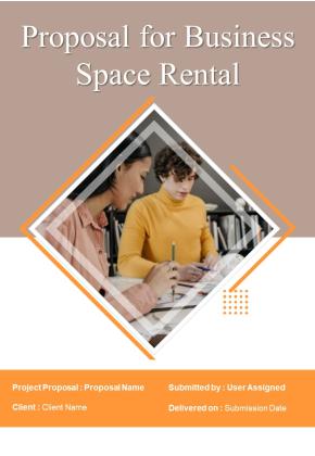 Proposal For Business Space Rental Example Document Report Doc Pdf Ppt Slide01
