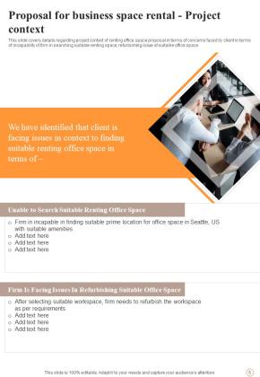 Proposal For Business Space Rental Example Document Report Doc Pdf Ppt Slide05