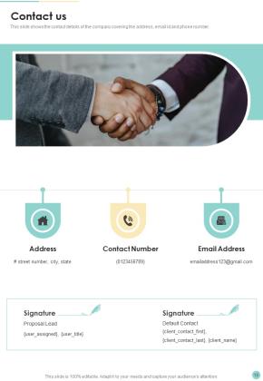 Proposal For Cafeteria Business Example Document Report Doc Pdf Ppt Slide18