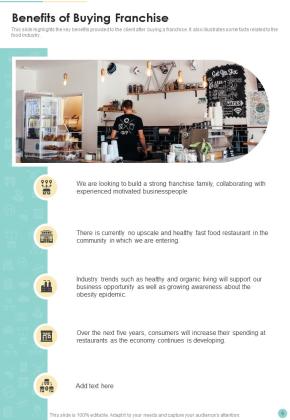Proposal For Cafeteria Business Example Document Report Doc Pdf Ppt Slide09