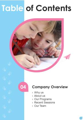 Proposal For Child Care Example Document Report Doc Pdf Ppt Slide11