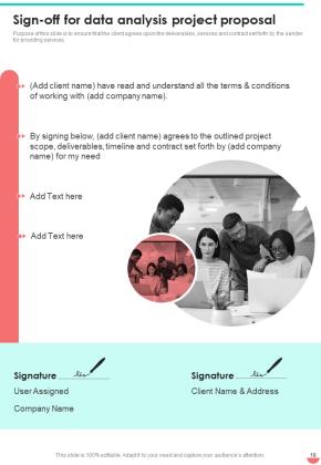 Proposal For Data Analysis Project Example Document Report Doc Pdf Ppt Slide18