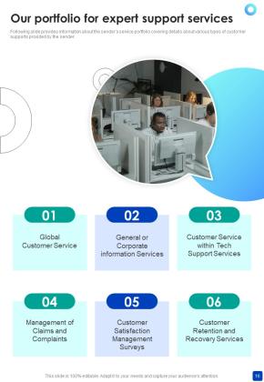 Proposal For Expert Support Services Example Document Report Doc Pdf Ppt Slide16
