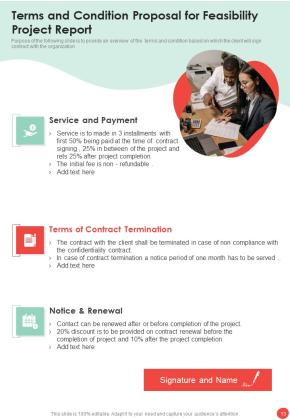 Proposal For Feasibility Project Report Example Document Report Doc Pdf Ppt Slide13
