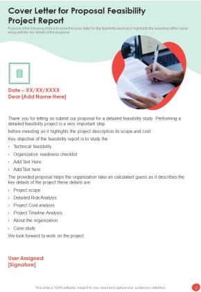 Proposal For Feasibility Project Report Example Document Report Doc Pdf Ppt Slide02