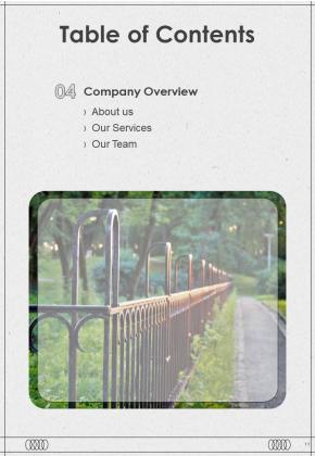 Proposal For Fencing Setup Example Document Report Doc Pdf Ppt Slide11