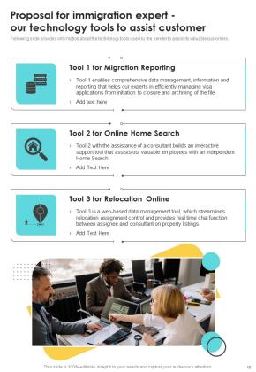 Proposal For Immigration Expert Example Document Report Doc Pdf Ppt Slide10