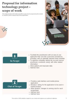 Proposal For Information Technology Project Example Document Report Doc Pdf Ppt Slide06