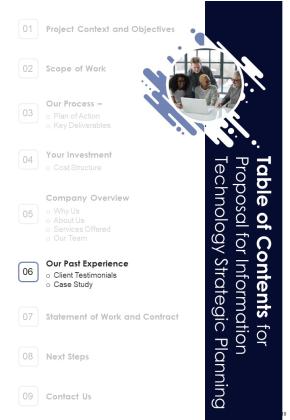 Proposal For Information Technology Strategic Planning Example Document Report Doc Pdf Ppt Slide18