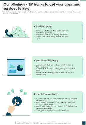 Proposal For Ip Telephony Example Document Report Doc Pdf Ppt Slide05