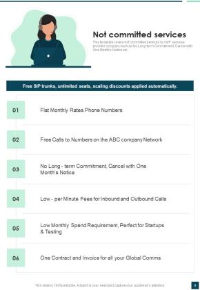 Proposal For Ip Telephony Example Document Report Doc Pdf Ppt Slide08