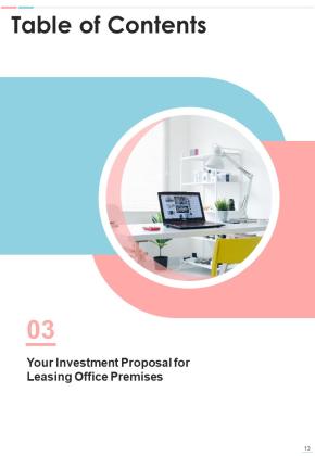 Proposal For Leasing Office Premises Example Document Report Doc Pdf Ppt Slide13