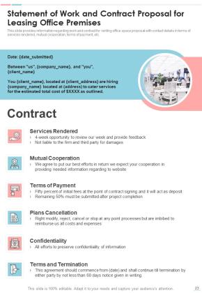 Proposal For Leasing Office Premises Example Document Report Doc Pdf Ppt Slide23