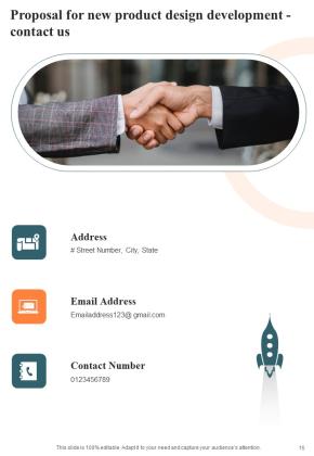 Proposal For New Product Design Development Example Document Report Doc Pdf Ppt Slide15