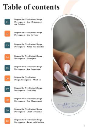 Proposal For New Product Design Development Example Document Report Doc Pdf Ppt Slide03