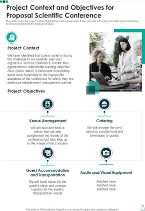 Proposal For Scientific Conference Example Document Report Doc Pdf Ppt Slide05