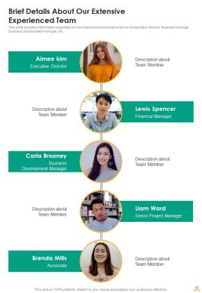 Restaurant Development Proposal Example Document Report Doc Pdf Ppt Slide17
