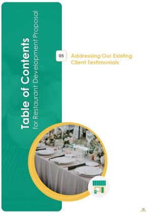 Restaurant Development Proposal Example Document Report Doc Pdf Ppt Slide18