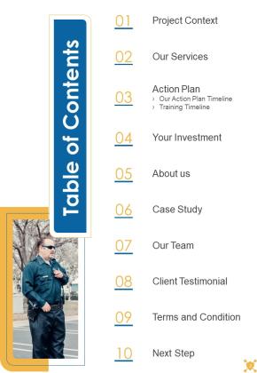 Safety And Security System Services Proposal Example Document Report Doc Pdf Ppt Slide03