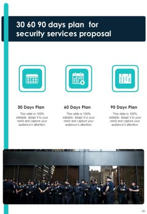 Security Services Proposal Example Document Report Doc Pdf Ppt Slide22