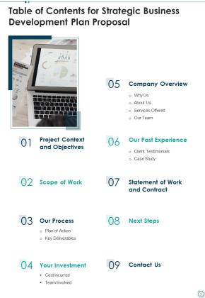 Strategic Business Development Plan Proposal Example Document Report Doc Pdf Ppt Slide03