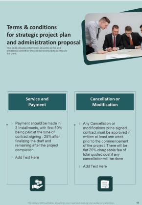 Strategic Project Plan And Administration Proposal Example Document Report Doc Pdf Ppt Slide19