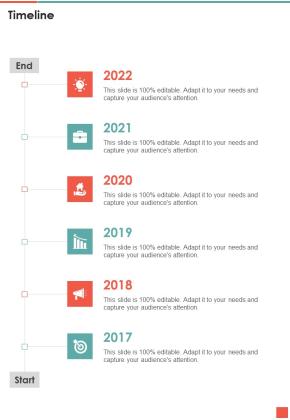 TV Promotion Proposal Timeline One Pager Sample Example Document Slide01