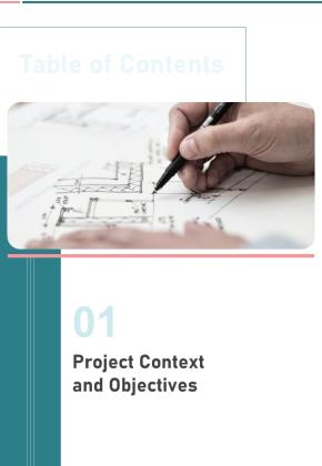 Table Of Contents Purchase Proposal Template One Pager Sample Example Document Slide01
