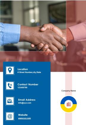 Thank You Russia Ukraine Conflict Infographics One Pager Sample Example Document Slide01