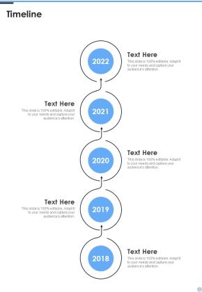 Timeline Proposal For Data Analysis In Research Project One Pager Sample Example Document Slide01