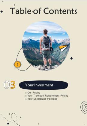 Travel Agency Proposal For Business Association Example Document Report Doc Pdf Ppt Slide12