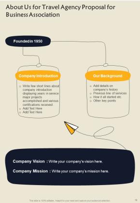 Travel Agency Proposal For Business Association Example Document Report Doc Pdf Ppt Slide19