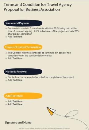 Travel Agency Proposal For Business Association Example Document Report Doc Pdf Ppt Slide28