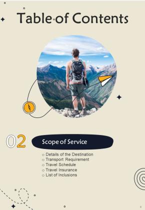 Travel Agency Proposal For Business Association Example Document Report Doc Pdf Ppt Slide06