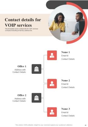 Voice Over Internet Protocol Request Proposal Example Document Report Doc Pdf Ppt Slide20