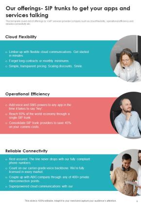 Voice Over Internet Protocol Telecommunications System Proposal Example Document Report Doc Pdf Ppt Slide05